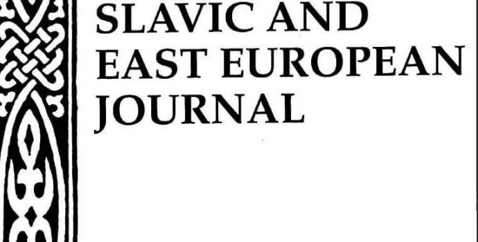 Review in “Slavic & East European Journal” by Timothy